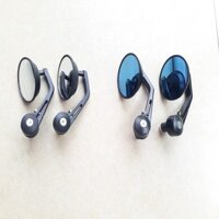 Gương gù xe máy classic cafe racer gương gù gắn ghi đông cao cấp