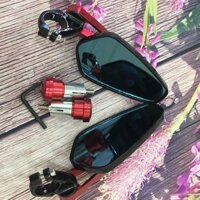 Gương Gù xe máy ,gương gù tay lái MÀU ĐỎ