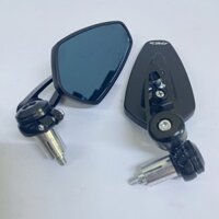gương gù xe máy lắp wave dream nhiều dòng xe khác nhau màu đen(giá1 cặp)