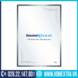 Gương hoa văn Đình Quốc 4116 45 x 60 cm