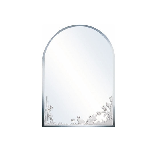 Gương hoa văn Đình Quốc 4236 45 x 60 cm