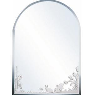 Gương hoa văn Đình Quốc 4236 45 x 60 cm