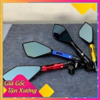 Gương Kiếng 5 Cạnh Xoay Gập Loại 1 Đủ Ốc Bắt [GIÁ TỪ XƯỞNG] gương xe máy