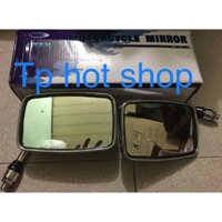 Gương Kiếng chiếu hậu Mô Tô Vuông Hàng cao cấp