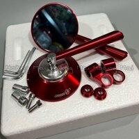 Gương, kiếng chiếu hậu tròn hiệu Rizoma chống chói hàng xịn cho các loại xe máy