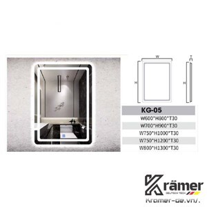 Gương led cảm ứng Kramer KG-05