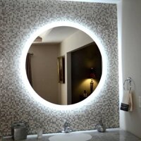 gương led treo tường d40 tròn tràn viền không cảm ứng GK15