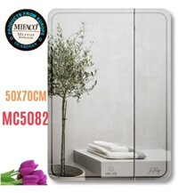 Gương Mifaco MC5082 Bo Góc Chữ Nhật Đứng 50x70cm