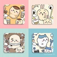 Gương ngoại vi Gyikawa, gương cầm tay mini dễ thương, có thể gập lại, gương trang điểm cho sinh viên, hai mặt