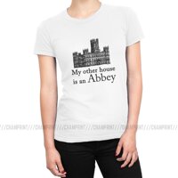 Gương Nhà Là Một Tu Viện Áo Nữ Downton Abbey Thời Trang Áo Thủy Thủ Đoàn Cổ TEE Top Cotton DạO Phố quần Áo Nữ 2019 Cao Cấp Thương Hiệu T Áo Sơ Mi Ngắn Tay O