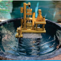 Guồng nước trang trí 35x30x37cm