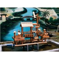 Guồng nước trang trí 60x40x60cm