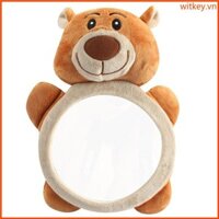 Gương Ô Tô Cho Bé WIT Cho Ghế Gấu Nâu Thu Hút Trẻ Mới Biết Đi Trẻ Em Attentio