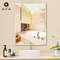 Gương Phòng Tắm Cao Cấp, Gương Trang Trí Decor Kích Thước 50x70 và 60x80 Gương Phôi Bỉ 8 Lớp, Chống Ẩm Mốc