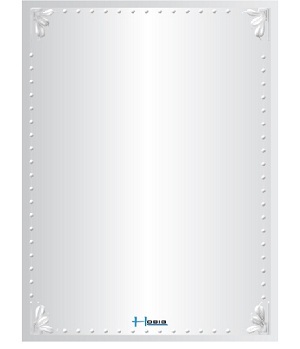 Gương phòng tắm Hobig phun cát HB5-007 (50x70)