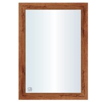 Gương phòng tắm khung gỗ nhựa QB Q703 (50x70)