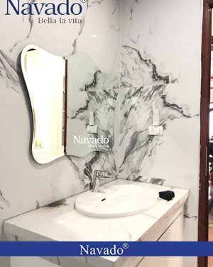 Gương phòng tắm Navado NAV106D 56×86 cm