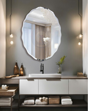 Gương phòng tắm Navado NAV542B 50×70 cm