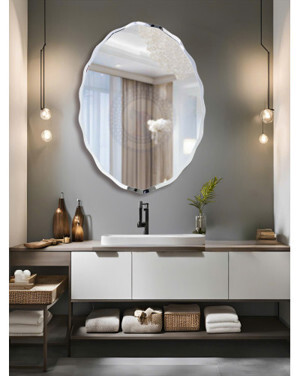Gương phòng tắm Navado NAV542B 50×70 cm