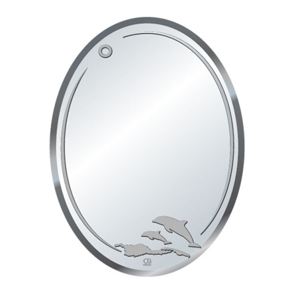 Gương phòng tắm phôi Mỹ QB - Q511 (45x60)