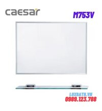 Gương soi chữ nhật 45x60cm Caesar M753V kèm kệ