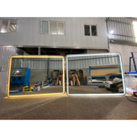 Gương soi nhà tắm, gương đèn led phun cát - hình chữ nhật - cảm ứng  kích thước  60x80cm ( FULL PHỤ KIỆN) - TOP MIRROR