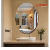 Gương soi nhà tắm treo tường cao cấp 46x60cm (nhiều mẫu lựa chọn) tặng  kèm bộ pas và ốc vít