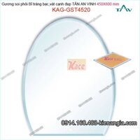 Gương soi phôi Bỉ  sáng đẹp Tân An Vinh 450x600 mm KAG-GST4520