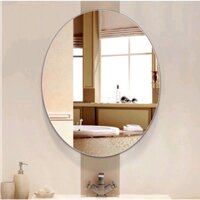 Gương soi  phòng tắm hình elip size 40*60cm