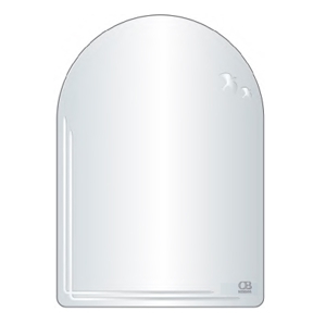 Gương soi phòng tắm phôi Mỹ QB Q503