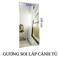 Gương soi thay đồ - Gắn lên cánh tủ nhựa