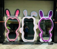 Gương Soi Toàn Thân Bọc Nỉ Nhiều Màu Đẹp Giá Rẻ GU03