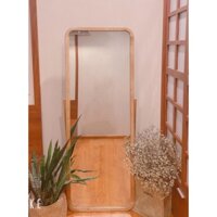 GƯƠNG SOI TOÀN THÂN giá xưởng khung gỗ thông cao cấp kiểu hàn có chân 1m6,1m7