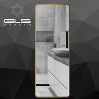 Gương soi toàn thân GLS MIRROR hình chữ nhật khung viền nhôm kích thước 60x160 cm sưu tập mùa Thu 2022