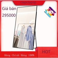 Gương soi toàn thân hàn quốc có chân chống màu Gỗ/Đen/Trắng size 120-155cm thương hiệu -Nội thất căn hộ