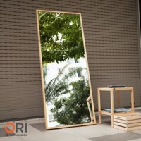 Gương Soi Toàn Thân Hàn Quốc Khung Gỗ Size Lớn 70CM - STANDING MIRROR - ORI NỘI THẤT HÀN QUỐC