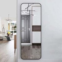 Gương Soi Toàn Thân Khung Nhôm Màu Đen TAV 843