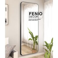 Gương soi toàn thân khung viền hợp kim nhôm mạ màu sáng bóng