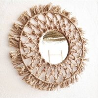 Gương soi trang trí thắt dây thừng