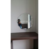 Gương soi treo tường phòng tắm, bàn trang điểm phôi Bỉ nhập khẩu cao cấp Navado NAV543A D60cm. Bảo hành CHÍNH HÃNG 2 năm