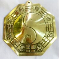 Gương Tiên Thiên Bát Quái Cầu Lồi Lõm bằng Đồng Nguyên Chất các cỡ vật phẩm hóa giải lỗi phong thủy nhà cửa