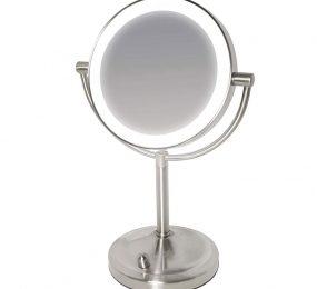Gương trang điểm 2 mặt USA kèm đèn led điều chỉnh độ sáng HoMedics MIR-8150-EU