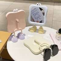 Gương trang điểm chân to dễ thương để bàn Gương trang điểm Gương trang điểm