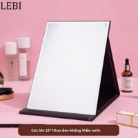 Gương trang điểm di động gấp máy tính để bàn độ phân giải cao gương công chúa máy tính để bàn vanity gương
