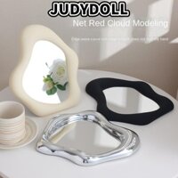 Gương trang điểm JUDYDOLL, Gương đứng không đều di động, Gương trang điểm hình đám mây treo tường chất lượng cao Trang trí phòng ngủ