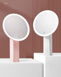 Gương trang điểm nhập khẩu nhật bản, đèn LED thông minh cổng sạc USB hiệu Mujie