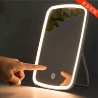 Gương trang điểm Xiaomi gương đèn Led để bàn làm việc bàn trang điểm