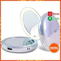 Gương trang điểm yeelight c20 pin 5000nah 4in1 đèn led, sạc dự phòng, giữ ấm tay sang trọng chính hãng - minh tín shop
