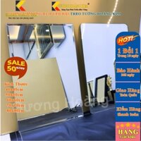 Gương treo tướng nhà tắm, gương dán tường giá rẻ kích thước 60x80 - guonghoangkim mirror