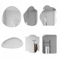 Gương treo tường trang trí Gương tự dính cho bàn trang điểm Gương phòng ngủ